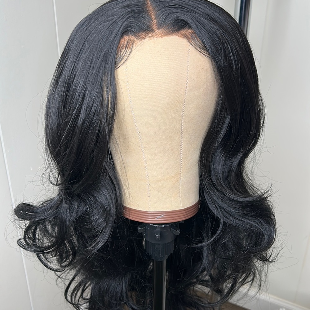 T part synthetic wig